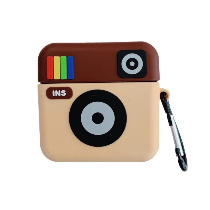 Портативный мультфильм форма камеры противоударный силиконовый защитный чехол