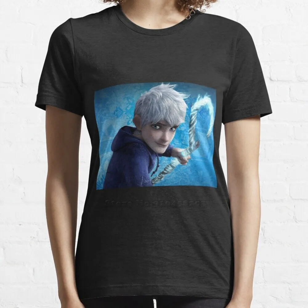 Джек Фрост! Футболка с коротким рукавом уличная одежда в стиле Харадзюку топы