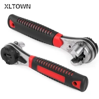 xltown high grade ratchet wrench adjustable 6 22 mm ratchet wrench universal universal multi function tool two way fast wrench