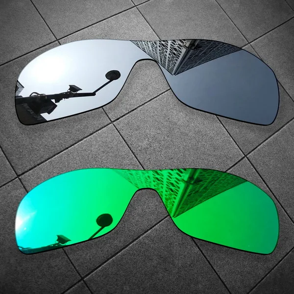 Vonxyz несколько вариантов поляризованные Сменные линзы для солнцезащитных очков-солнцезащитных очков - Цвет линз: Chrome-Jade Mirror