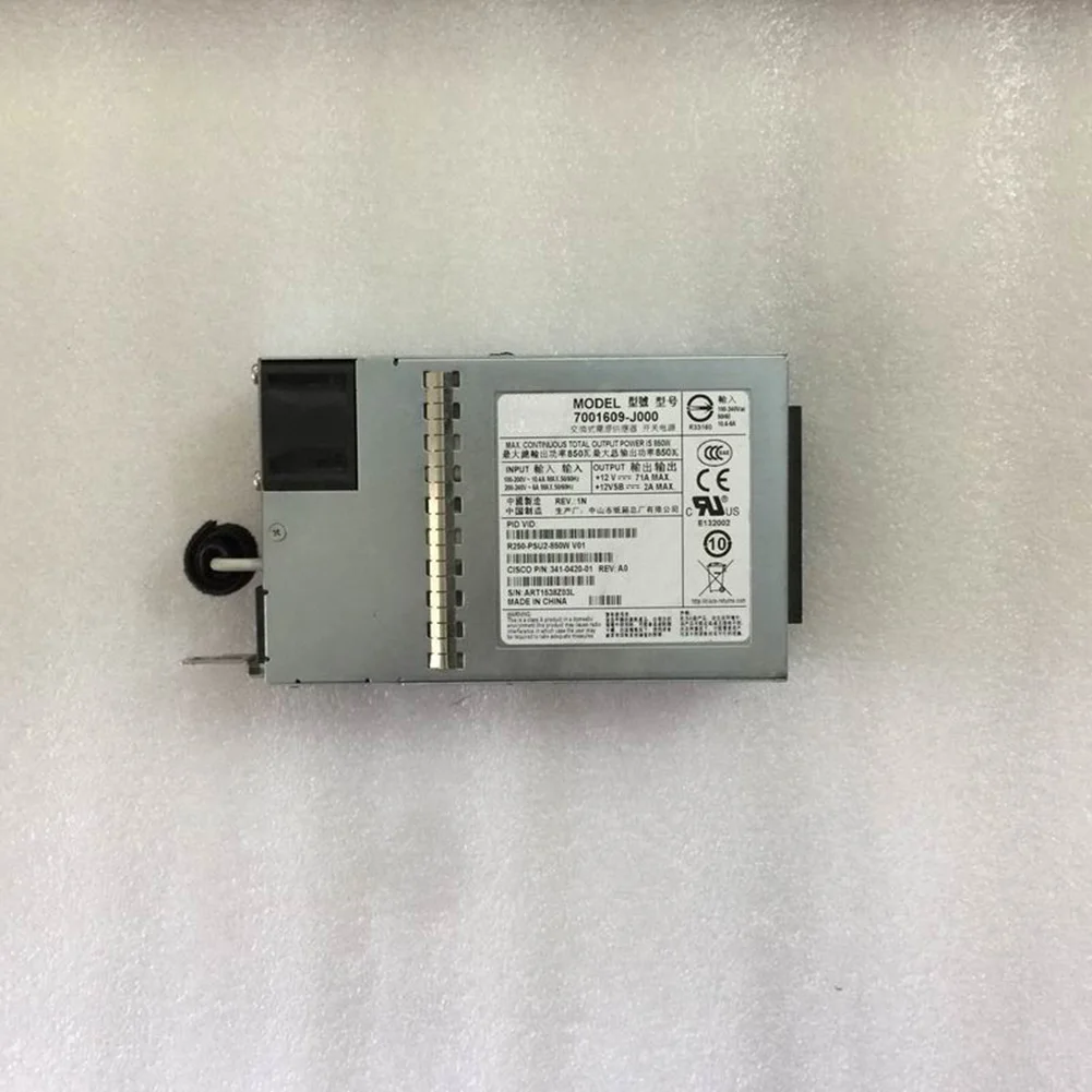 

For CISCO UCS R250 Power Supply Module R250-PSU2-850W 341-0420-01 7001609-J000 Used