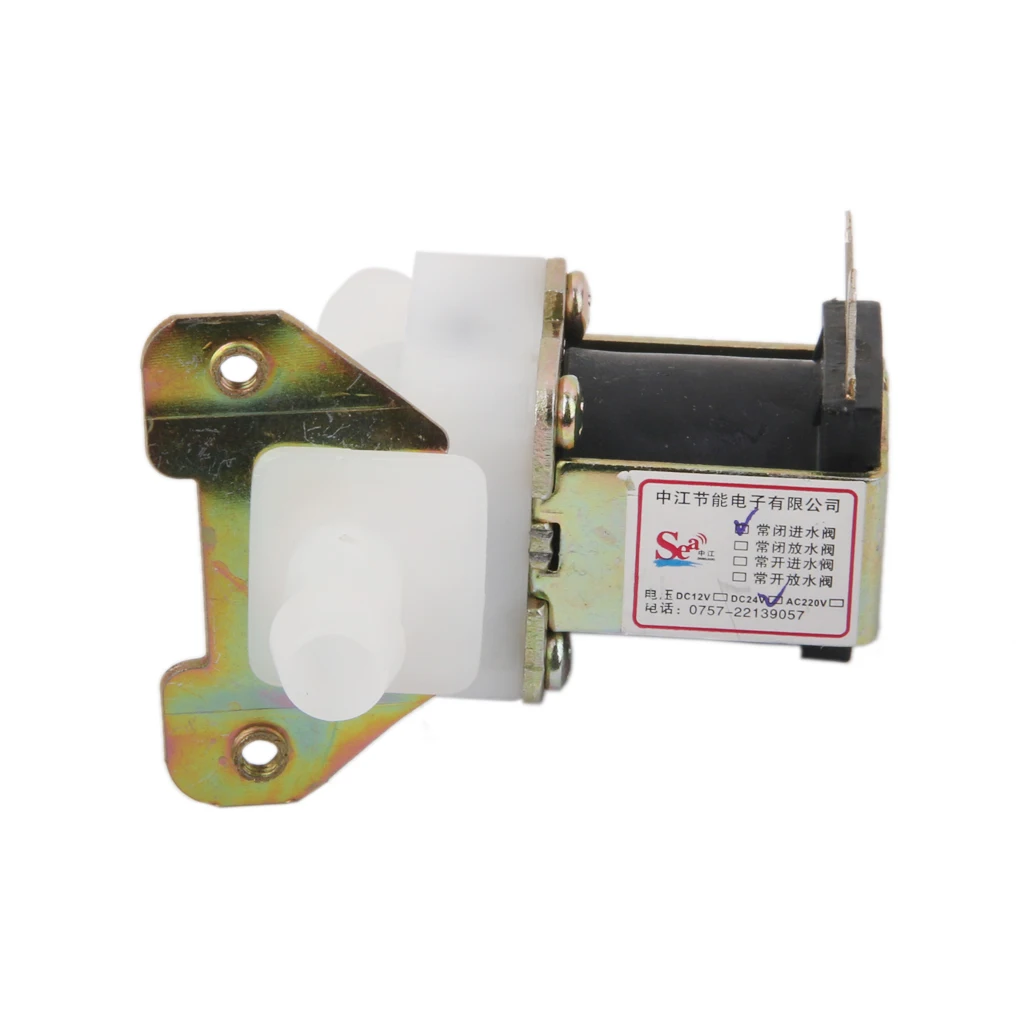 

Electric Solenoid Valve N/C Water Air Gas Inlet Flow Switch DC 24V