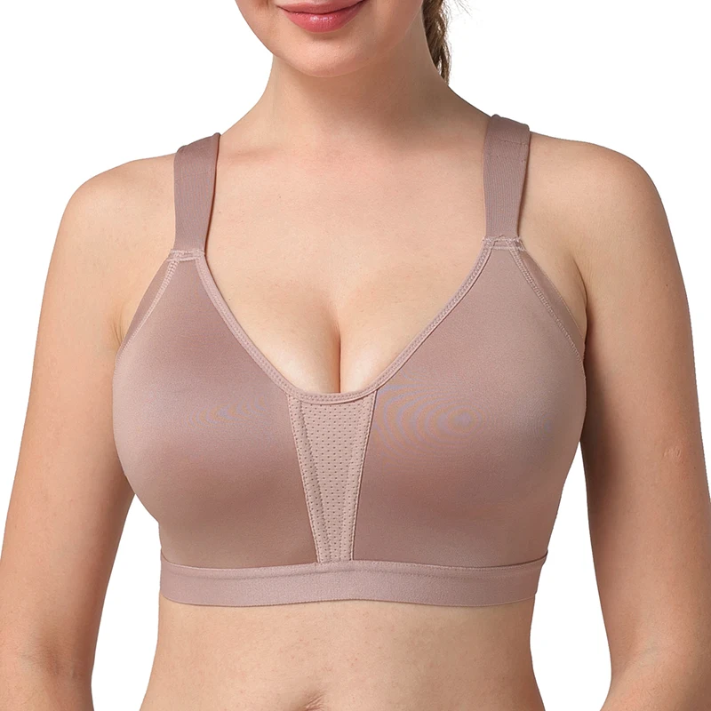 Минимайзер широкий плечевой ремень бюстгальтер спортивного размера плюс на