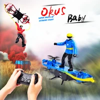 rc quadcopter parachute remote toys aircraft fixed height four axle aeroplanes drone toys stunt paraglider mini drone toys