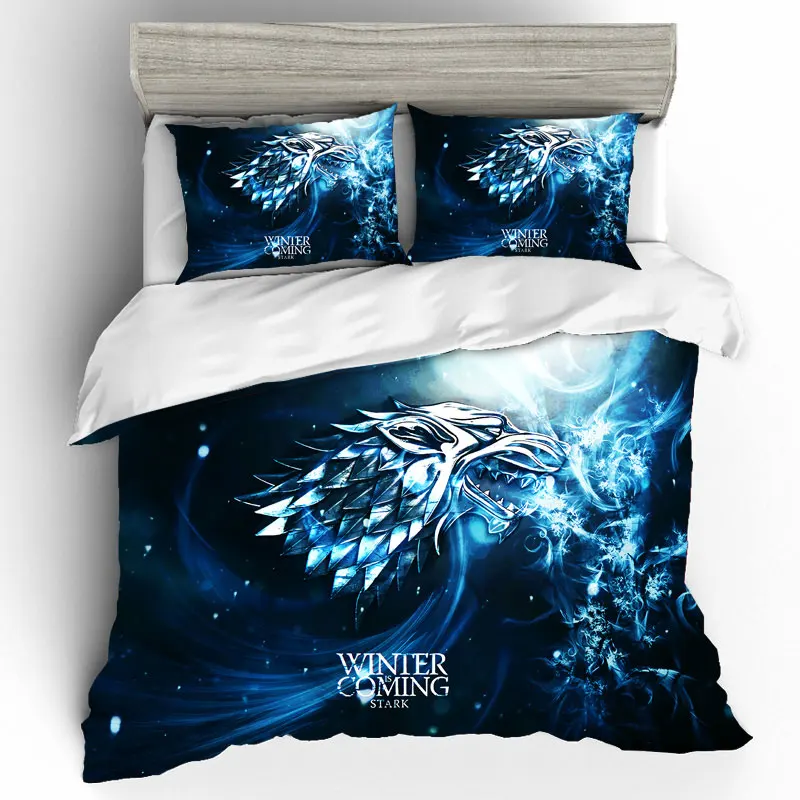 Комплект постельного белья "Игра престолов", "King size", s пододеяльник, простыни и наволочки, постельное белье, комплект постельного белья, домашний текстиль, Прямая поставка