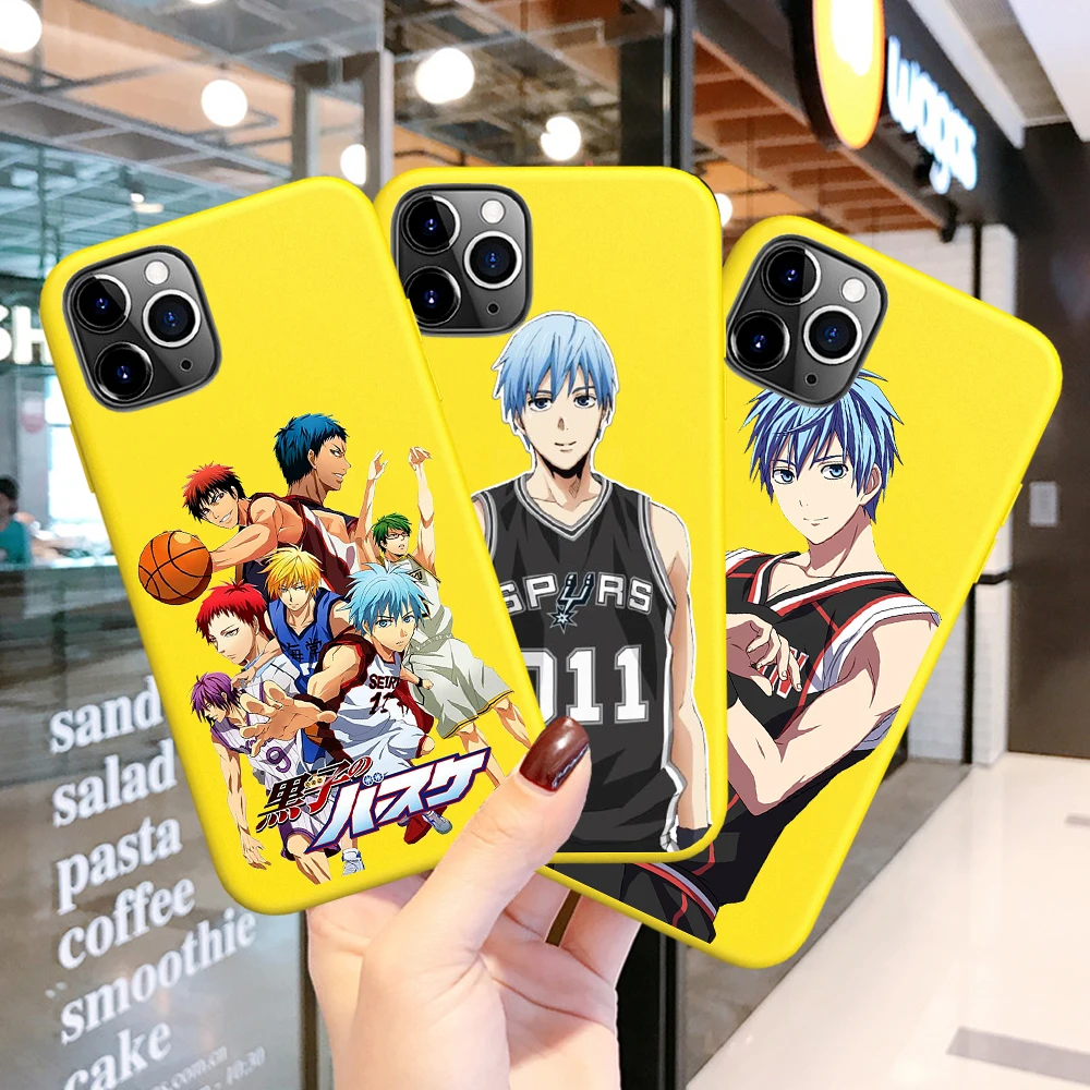 

Hot Kuroko No Basket Anime Phone Case for IPhone 6 6S 7 8 X XS XR 11 12 Pro Max SE 2020 Coque Funda Cover Funda luxury Capas