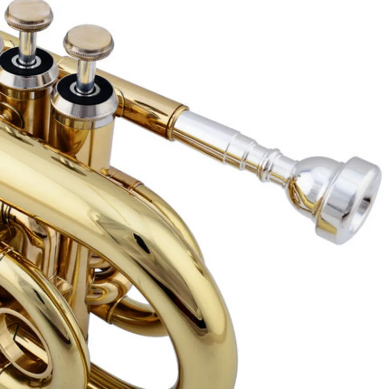 Профессиональный мини шоу Джейн Bb Труба латунный инструмент| |