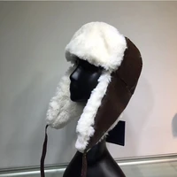q066l winter new design earmuffs brand warm lei feng hat wool thickening fashion women outdoor wholesale