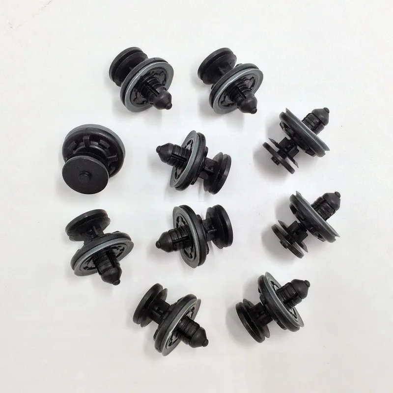 10 шт. 6Q0868243 OEM качество Пластик заклепки двери автомобиля Панель зажимы для Audi A4