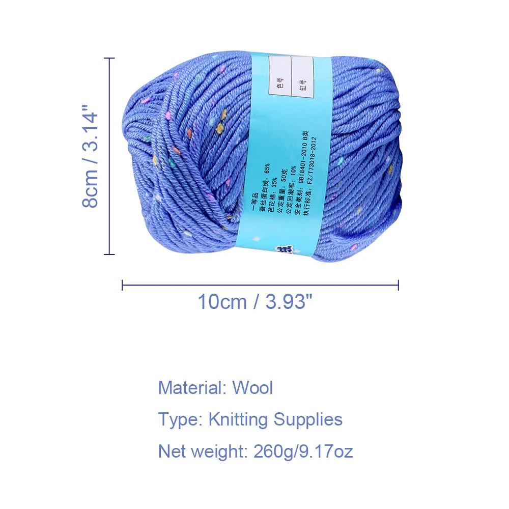 

5pcs Hand Knitting Knicker Yarn Crochet Soft Scarf Hat Yarn Knitwear Wool Soft Warm Baby Kid Yarn For DIY Hand Knitting Supplies