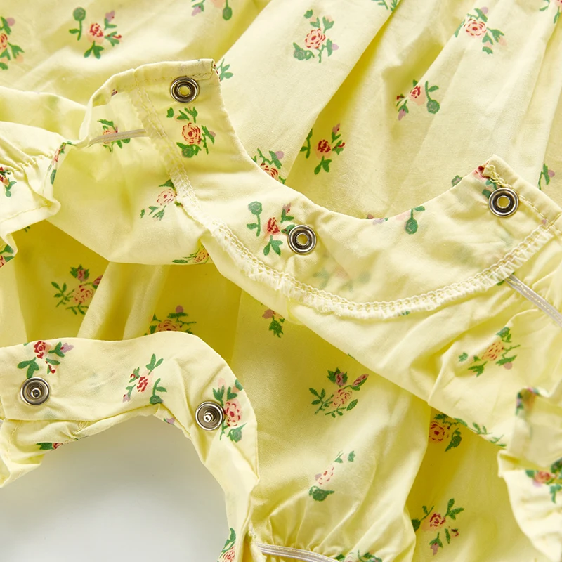 

Autumn Newborn Baby Flower Jumpsuit +Hat Toddler Girl Cotton Long Sleeve Romper Infant Baby Girls Jumpsuit One piece Outfit