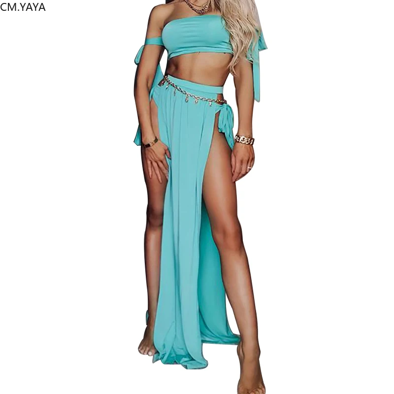 Женский комплект из 2 предметов: укороченный топ + юбка сексуальные костюмы для