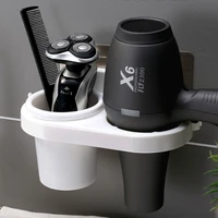 punch free toilet hair dryer rack bathroom hair dryer rack wall mounted suction cup hair dryer rack