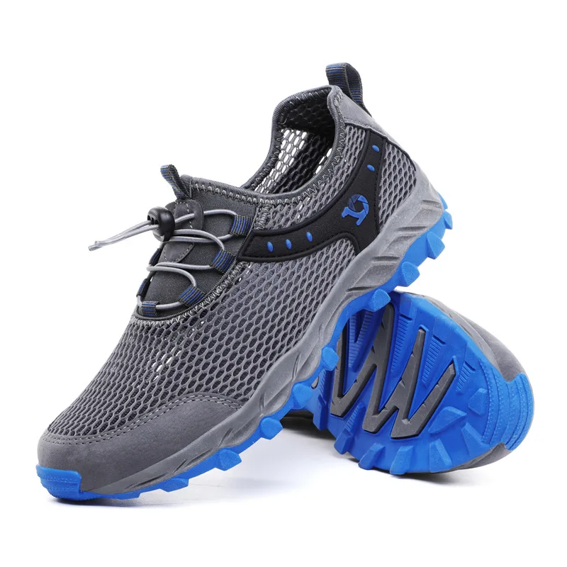 Summer Breathable Men's Mesh Shoes Couple Casual Men Sneakers Fashion Comfortable Lightweight Walking Footwear Big Size |