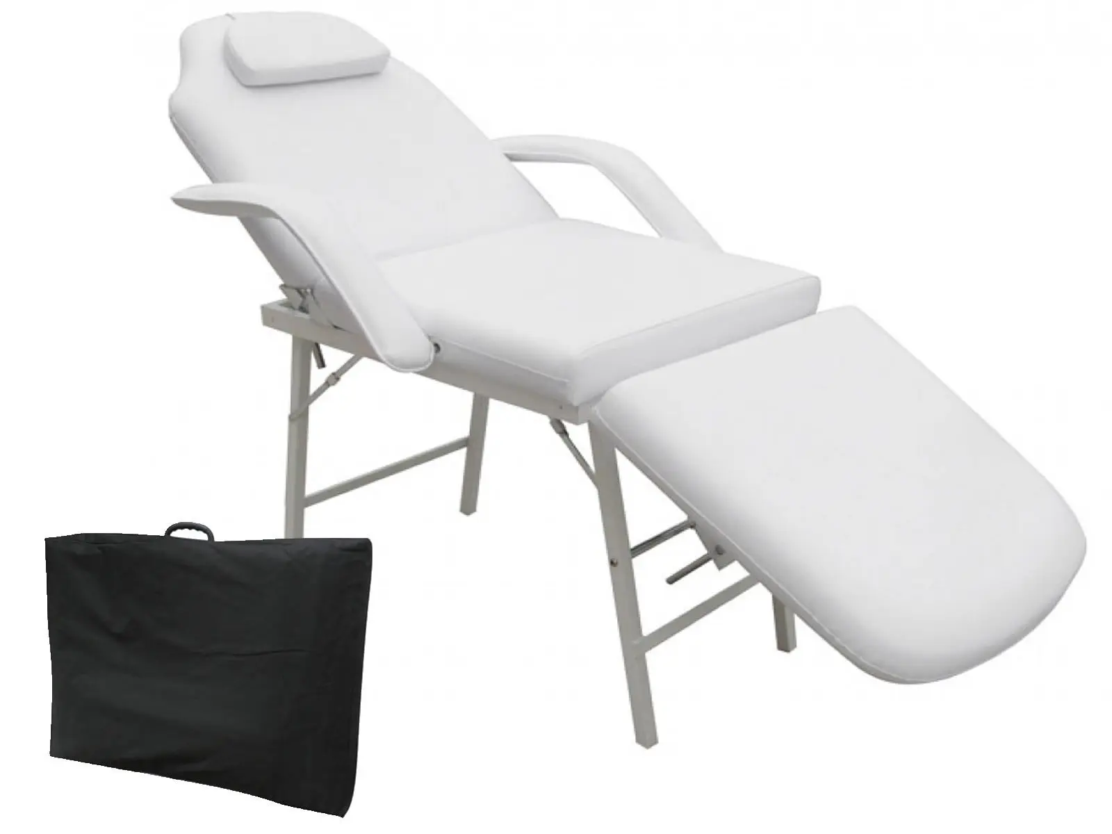 Costway 73'' Portable Tattoo Parlor Spa Salon Facial Bed Beauty Massage Table Chair HB85026