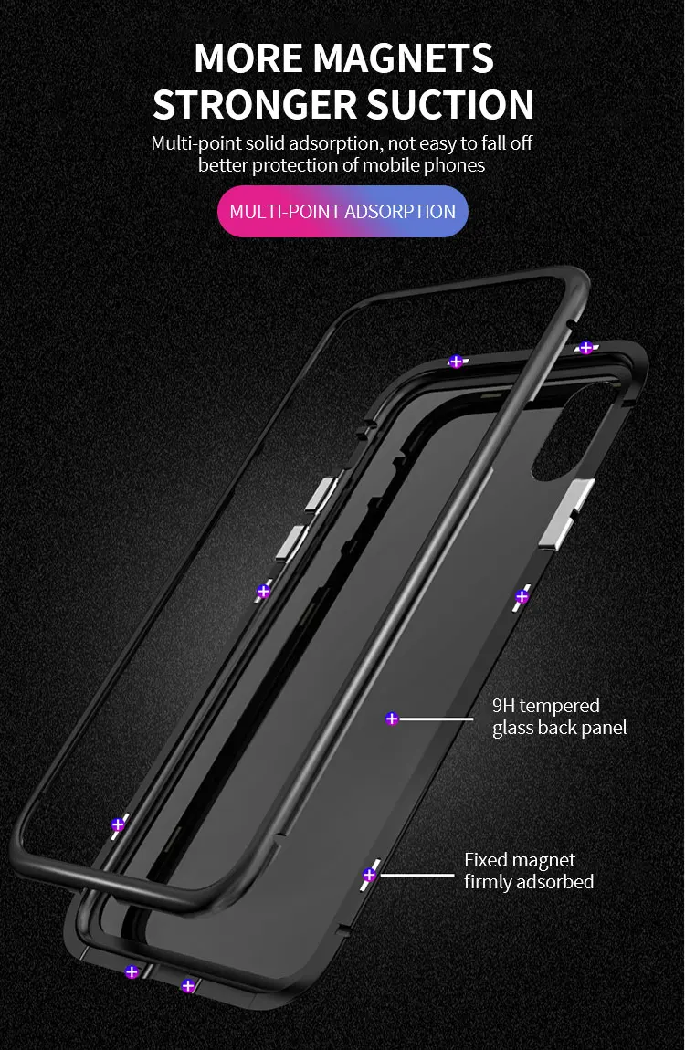 Магнитный металлический чехол для телефона OPPO A3S A5 A5S A7 A7S A9 F7 F9 F11 PRO, чехол для телефона OPPO Realme X C2 3 PRO, лит Рино 6,4