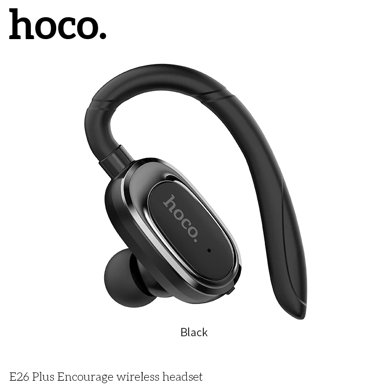 HOCO E26 Plus 2019 спортивные мини наушники bluetooth гарнитура с супер басами Беспроводная