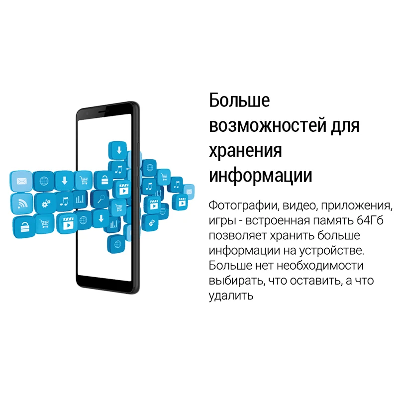 Смартфон ZTE Blade L210 1+32GB Высокая производительность скорость и плавность