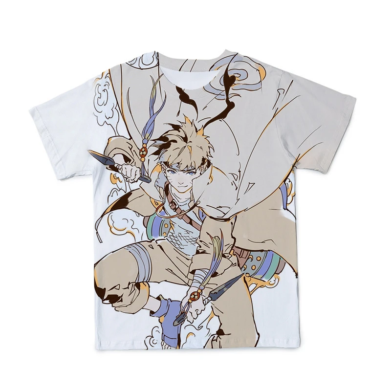 

2021 Summer New Style 3D Naruto T-shirt Clothing Anime Funny Funny Casual O-neck Short-Sleeved Large Size 110-6XL (Customizable)