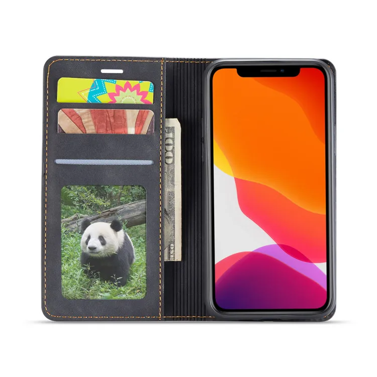 Брендовый кожаный флип-чехол для iPhone X XS Max XR iPhone 6 6S 7 8 Plus, магнитный чехол для iPhone 11 Pro Max, кошелек, слоты, чехол для телефона