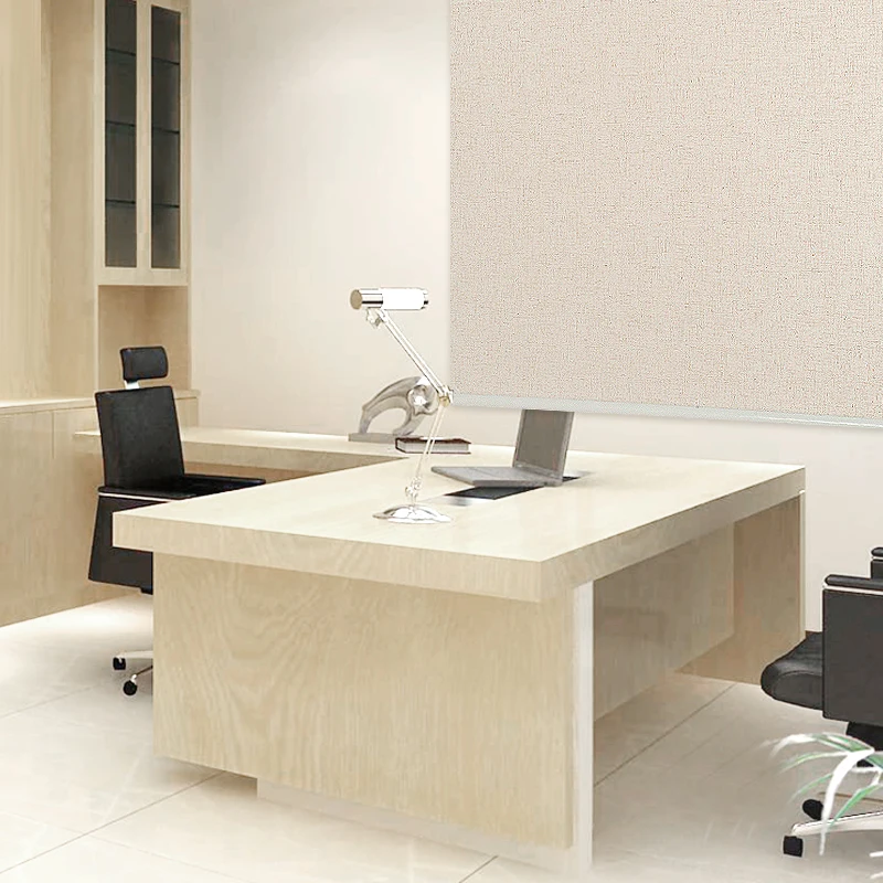 Sunfree белые Роликовые жалюзи высококачественная ткань защита от УФ излучения