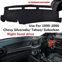 taijs factory classic leather car dashboard cover for chevrolet 1999 2006 chevy silevradotahoesuburban right hand drive