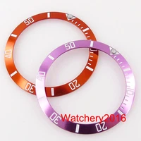 purpleorange 38mm30 6mm alloy slope watch bezel ring insert fit 40mm case new