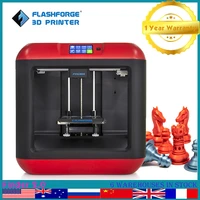 flashforge finder 3d printer for home use rounded design high precision auto leveling patent extruder wifi usb silent printing