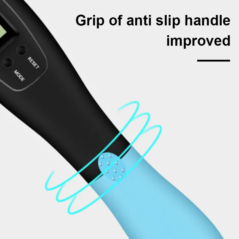 

Cordless Electronic Skipping Rope with counter Speed Wireless Skipping Adjustable Anti-Slip Handle for Workout Jumping Training