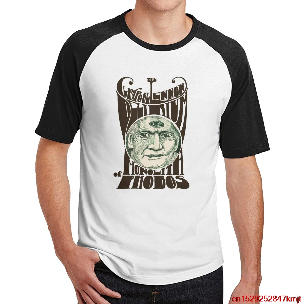 FGHFG Claypool Lennon Delirium Мужской Реглан TFGHFG РУБАШКА Crewneck Бейсбол рубашка черный|Мужские