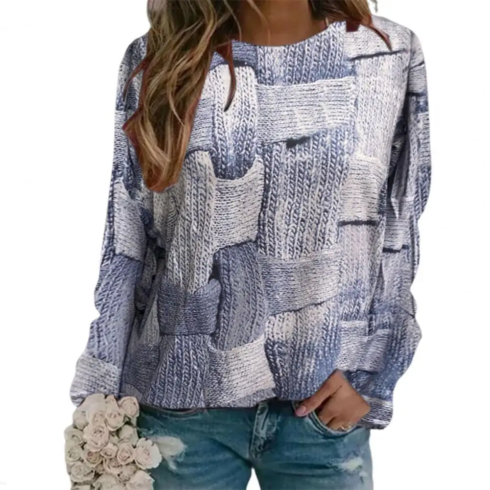 

Tie-dye Tracksuit Women's Sweatshirt Top Vintage Knitted Winter Clothes Women Sweatshirts Female Sweaters for Daily