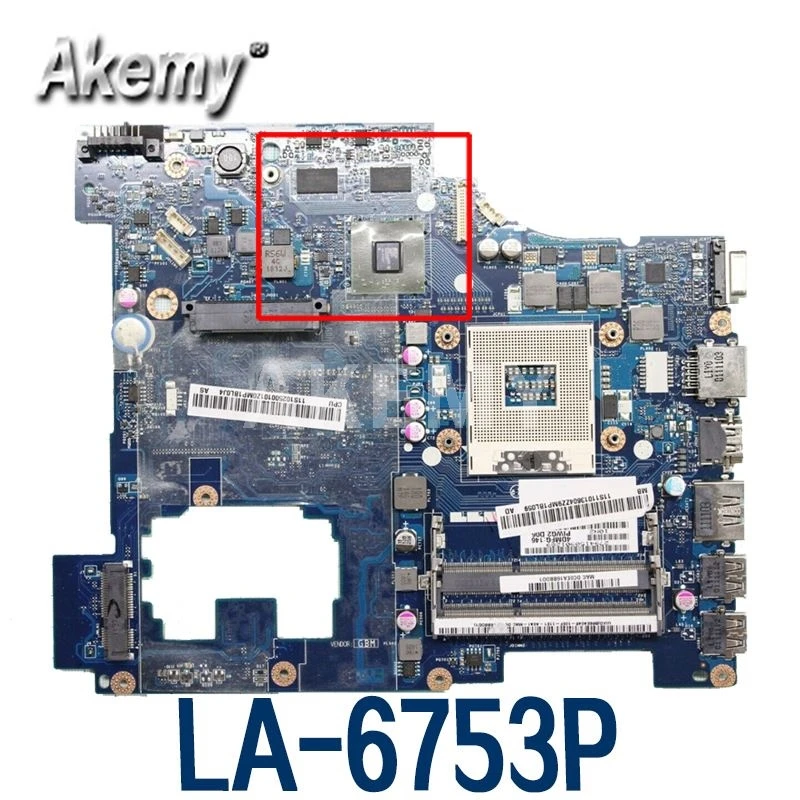 Материнская плата PIGW2 для ноутбука LENOVO Ideapad G570 материнская HM65 216 0774207