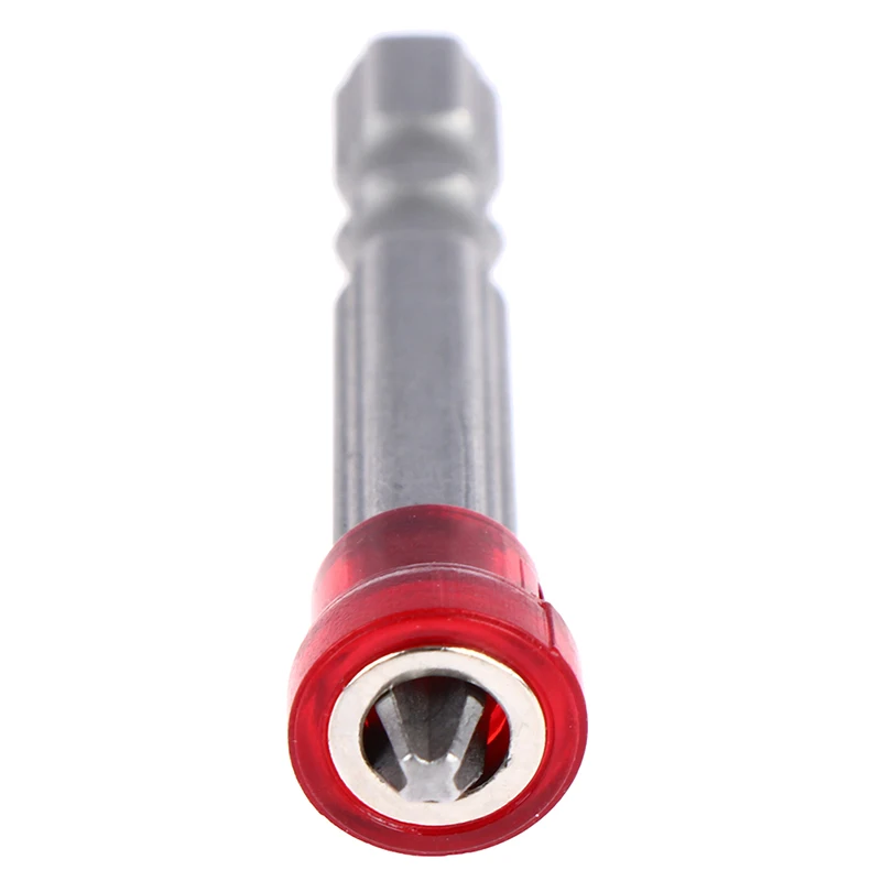 

1/4" Screwdriver Bits Red Head Magnet Driver Hex Shank With Magnetizer Cross Magnetic Bit Hand Electric Screw Tool Accessories