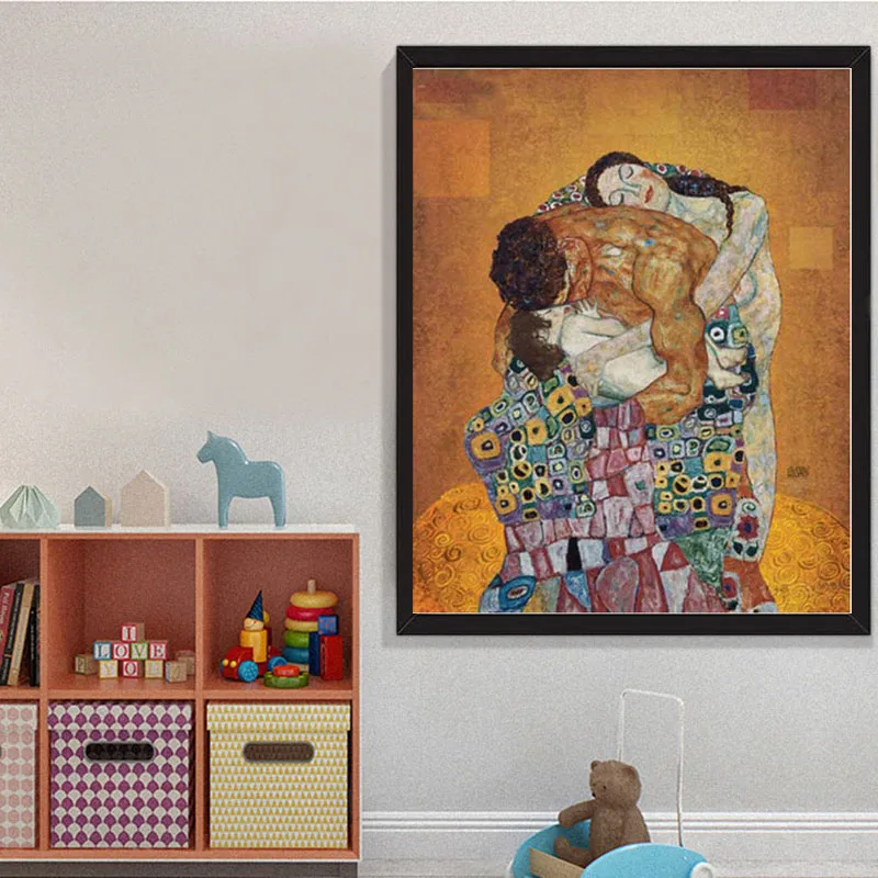 5D Diy Алмазная вышивка крестом полный квадратный круглый счастливая семья