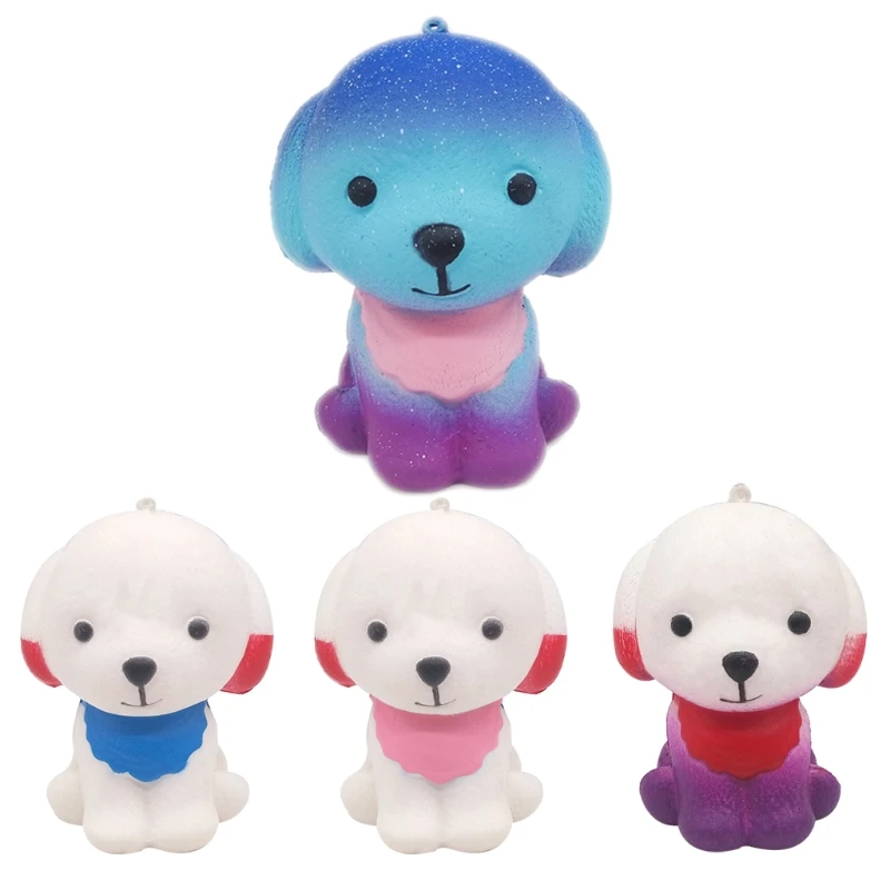 Multi-Color Dogs Squishy Squeeze Toys for Boys and Girls Killing Time Release Compressive Stress Home Party Decoration