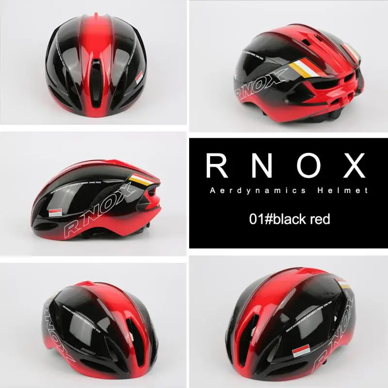 RNOX Cycling Helmet Speed Pneumatic Racing Road Bike Helmets TT Time Trial Triathlon Bicycle Equipment | Спорт и развлечения