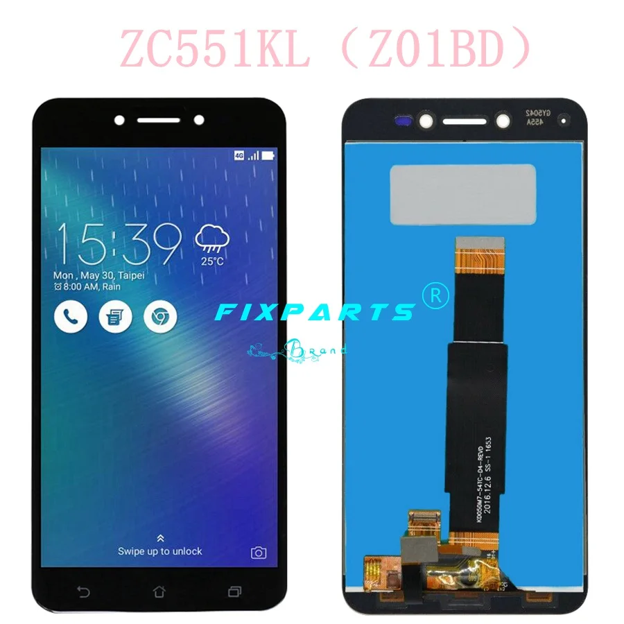 ЖК-экран и дигитайзер сенсорного экрана в сборе для Asus Zenfone Go zc500tg zb500kl zc451tg zb500кг