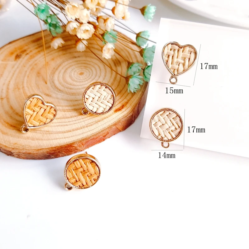 6 шт./упаковка серьги из бамбукового сплава | Украшения и аксессуары