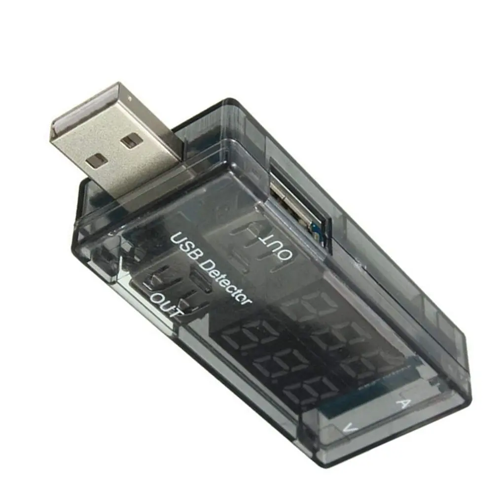 Красный синий дисплей двойной USB-тестер напряжения тока зарядный детектор тестер