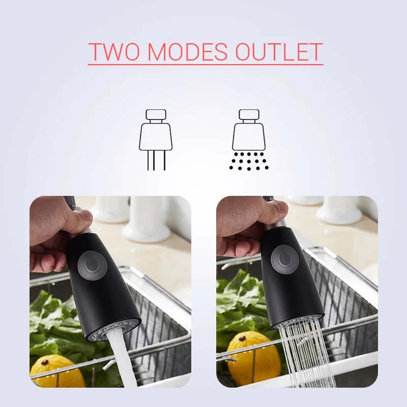 Смеситель кухонный из нержавеющей стали с сенсорным управлением и индуктивным