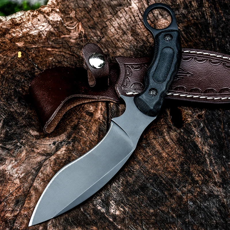 Нож для самообороны тактический нож выживания на природе кемпинга высокоострый