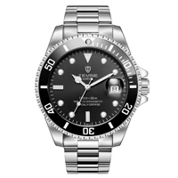men watches top brand luxury sapphire watch waterproof quartz luminous watch mens fashion sport 316l steel clock
