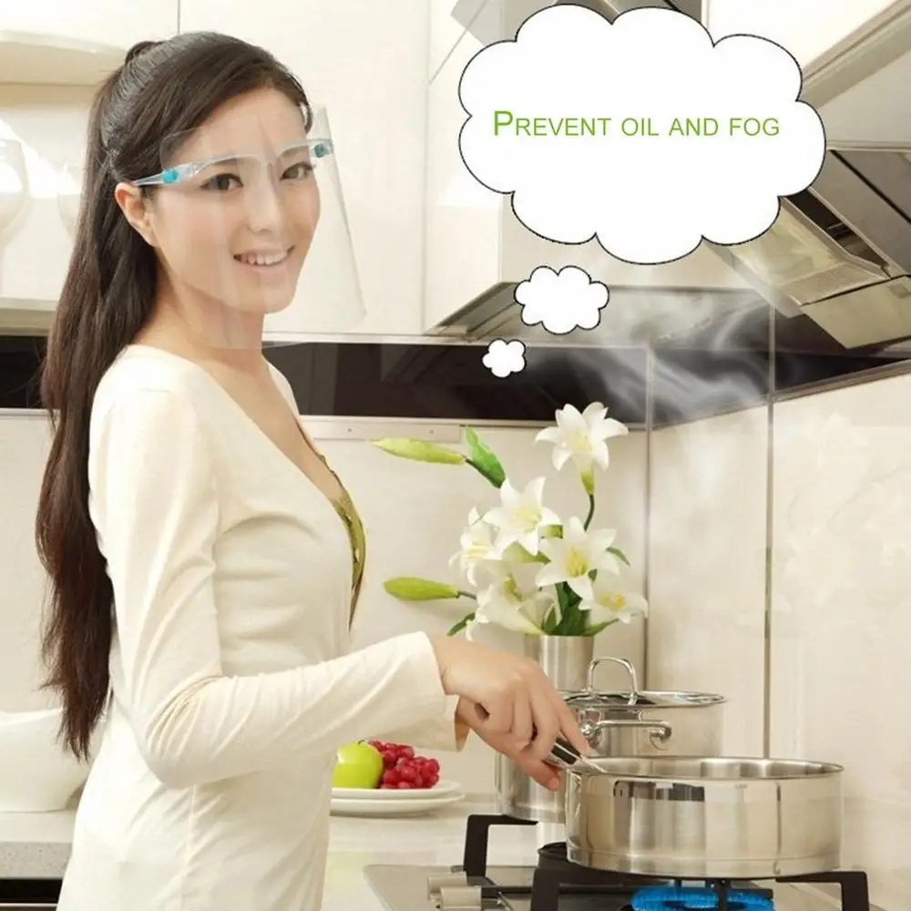 

Protective Mask Windproof Dust-Proof Oil-Proof Protective Glasse Kitchen Cooking Work Safety Goggle Mask Eye Security Protection