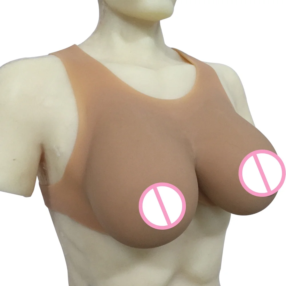 

6000g Silicone Breast Forms For Crossdresser Big Large Suntan Huge Breast Boobs Soft 2019 New Arrivals Artifical Breast