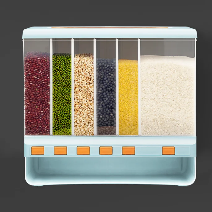 

Simple Household Rice Bucket Moisture Proof And Insect Proof Classified Storage Box Multifunctional Grain Metering Tank