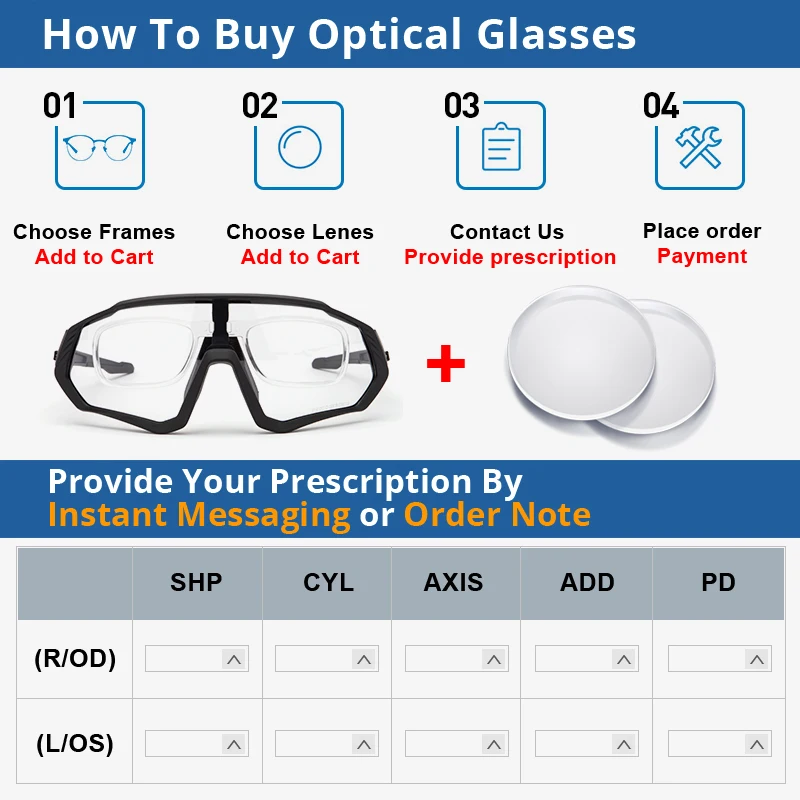 

Kapvoe Myopia lenses for KE9412 Prescription 1.56 1.61 1.67 1.74 Aspheric Optical CR39 Cycling Glasses Sunglasses Bike Eyewear