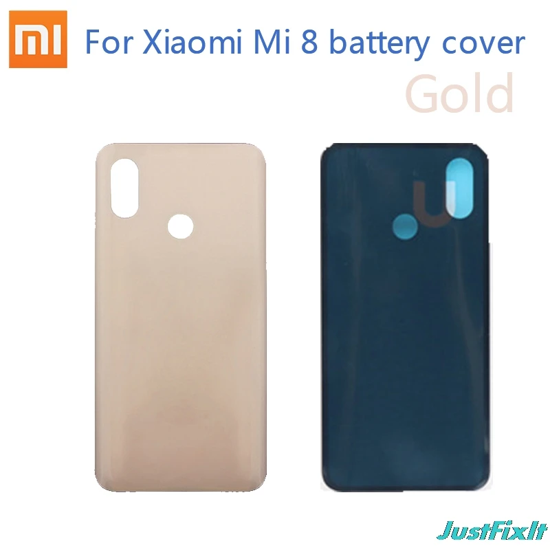 Задняя крышка батарейного отсека для Xiaomi Mi 8 стеклянная | Мобильные телефоны и