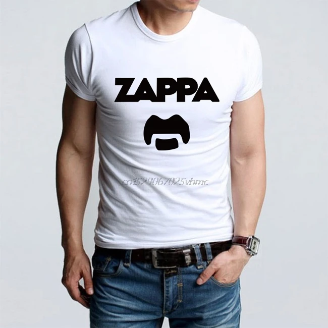 

Fashion Eccentric Rock Icon Frank Zappa Funny Print T-shirts Men Casual Short Sleeve T Shirts Top Tees Tshirts