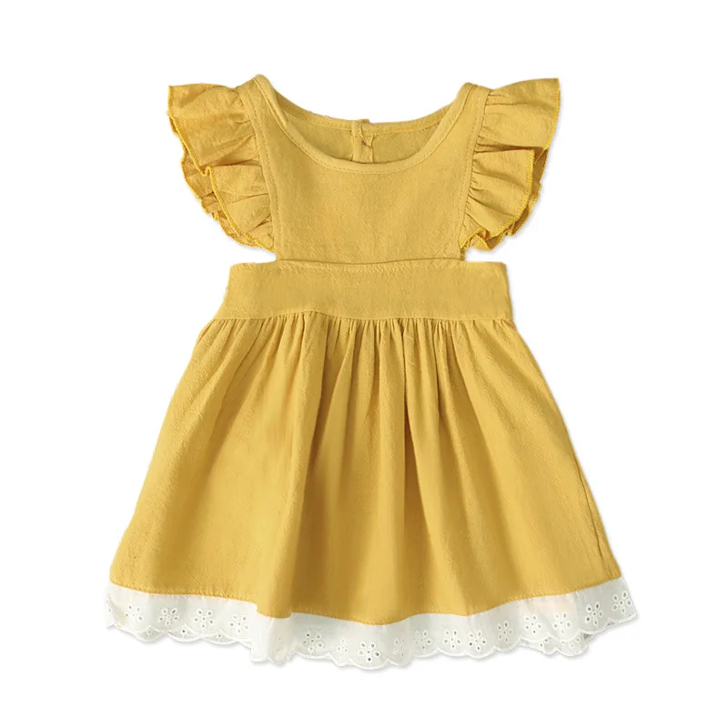 

Летнее платье для девочек, платья для маленьких девочек, детская одежда