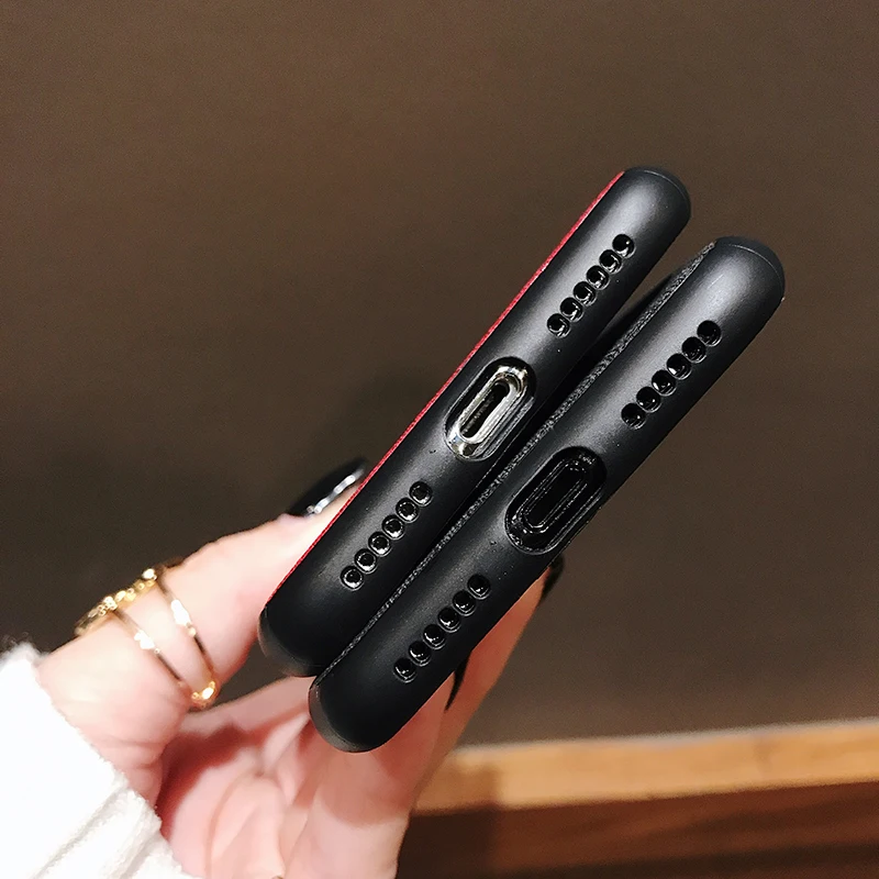 Тонкий мягкий чехол Cenmaso для IPhone X XR Xs Max 6 7 8 Plus оригинальный винтажный Чехол